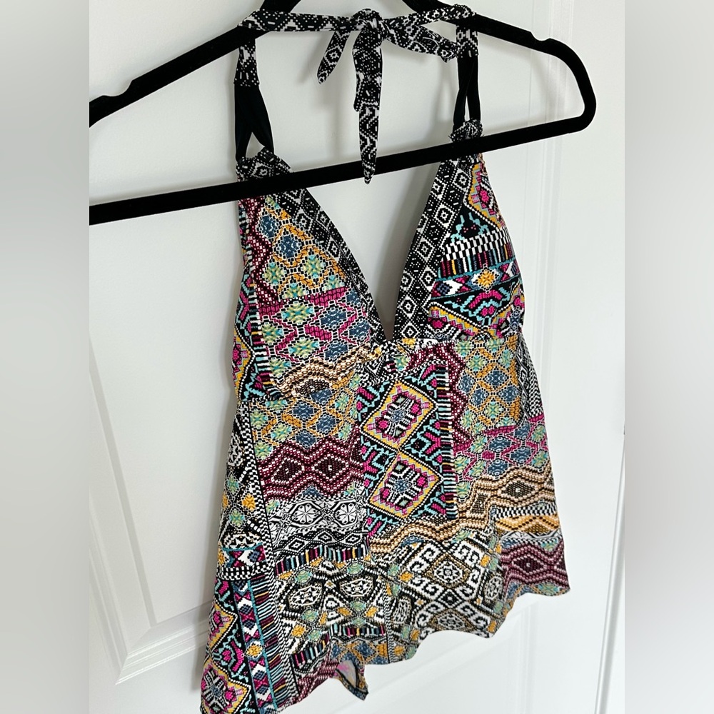 Tie-Back Swim Top - Picture 2 of 5